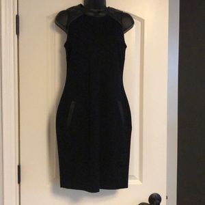 Banana republic fitted black dress. NWT